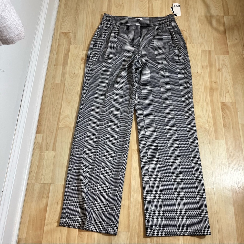 Bar lll Womens Houndstooth Suiting New With Tags Trouser Pants Size 4
